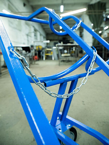 Тележка для газовых баллонов пропан + кислород ТГК-П, 2 баллона (250 резина + 160 поворотное) TOR Тележка для газовых баллонов пропан + кислород ТГК-П, 2 баллона (250 резина + 160 поворотное) TOR