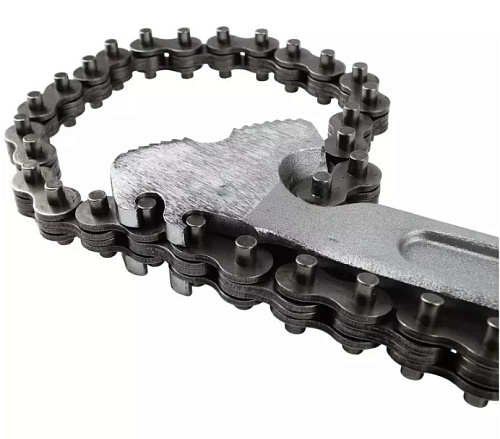 Съемник масляных фильтров цепной 170 мм, рукоять 610 мм SpecX Съемник масляных фильтров цепной 170 мм, рукоять 610 мм SpecX