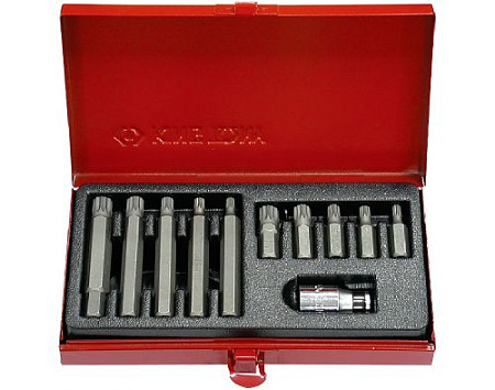 Набор бит 11 предм. M5-M12,SPLINE KING TONY 1011MQ Набор бит 11 предм. M5-M12,SPLINE KING TONY 1011MQ