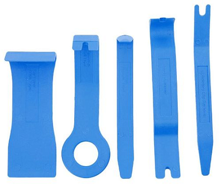 Набор съемников панелей салона 5 предм. HOEGERT Набор съемников панелей салона 5 предм. HOEGERT