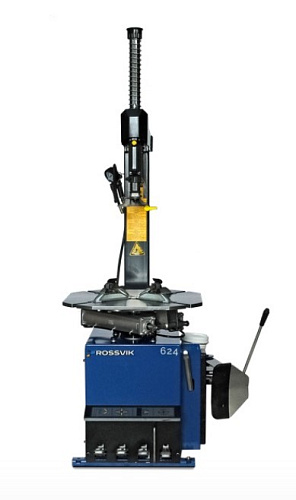 Станок шиномонтажный автоматический 10-24", 380В, двухскоростной стол, синий ROSSVIK V-624 2sp Станок шиномонтажный автоматический 10-24", 380В, двухскоростной стол, синий ROSSVIK V-624 2sp