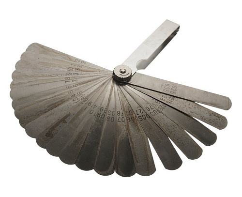 Набор щупов 0,04-0,63 мм (26 шт) 100 мм прямые JTC Набор щупов 0,04-0,63 мм (26 шт) 100 мм прямые JTC