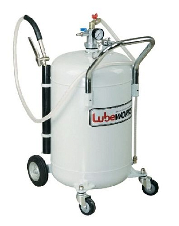 Нагнетатель масла пневматический 60 л LUBEWORKS Нагнетатель масла пневматический 60 л LUBEWORKS