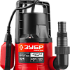 Насос дренажный для чистой воды 400 Вт ЗУБР Насос дренажный для чистой воды 400 Вт ЗУБР