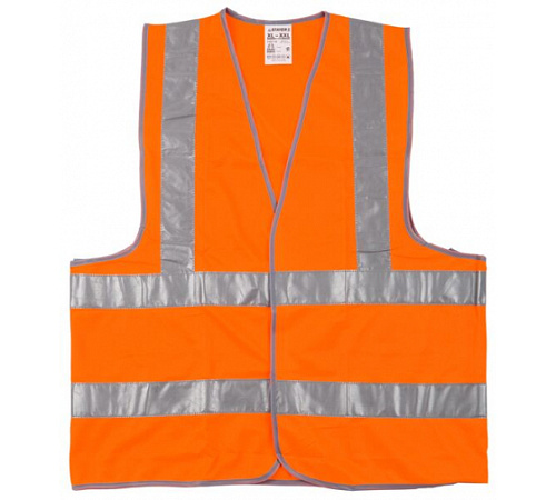 Жилет сигнальный оранжевый р.XL (50-52) STAYER "MASTER" Жилет сигнальный оранжевый р.XL (50-52) STAYER "MASTER"