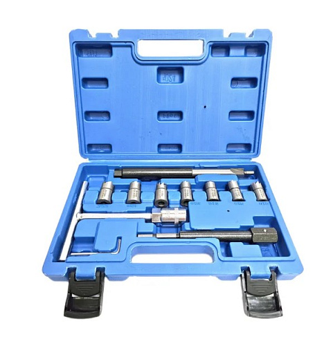 Набор для чистки и восстановления посадочных мест дизельных форсунок 10 предм МАЯКАВТО™ Набор для чистки и восстановления посадочных мест дизельных форсунок 10 предм МАЯКАВТО™