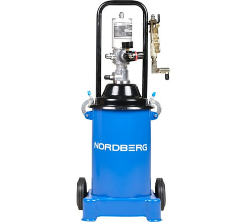 Нагнетатель смазки пневматический с емкостью 12 л NORDBERG NO5012 Нагнетатель смазки пневматический с емкостью 12 л NORDBERG NO5012