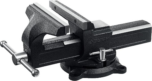 Тиски слесарные 200 мм поворотные, чугун ЗУБР Тиски слесарные 200 мм поворотные, чугун ЗУБР