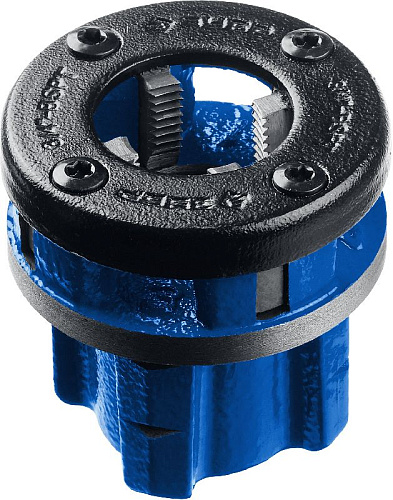 Клупп трубный резьбонарезной 3/4" со сменными резцами ЗУБР Профессионал Клупп трубный резьбонарезной 3/4" со сменными резцами ЗУБР Профессионал