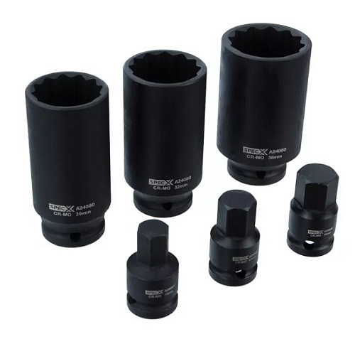 Набор головок и бит для ремонта ступичного узла SpecX Набор головок и бит для ремонта ступичного узла SpecX