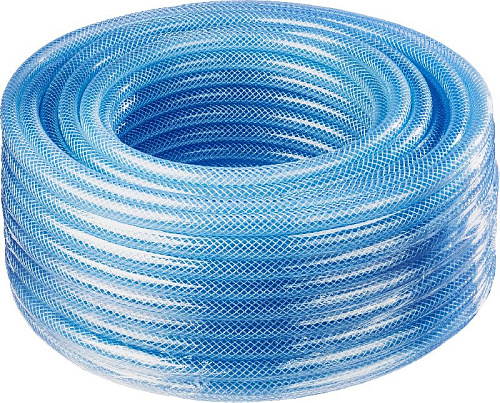 Шланг ПВХ армированный 8*14 мм (в бухте 50 м) ЗУБР Шланг ПВХ армированный 8*14 мм (в бухте 50 м) ЗУБР