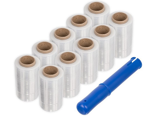 Набор стрейч для обмотки руля (10 роллов + 1 диспенсер) Набор стрейч для обмотки руля (10 роллов + 1 диспенсер)