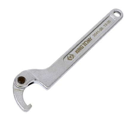 Ключ серповидный 80-120 мм, для цилиндрического крепежа KING TONY 3641-C0 Ключ серповидный 80-120 мм, для цилиндрического крепежа KING TONY 3641-C0