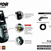 Минимойка электрическая 2800 Вт, 180 бар, 510 л/ч, индукц. двигатель Lavor Vertigo 28 Pro Минимойка электрическая 2800 Вт, 180 бар, 510 л/ч, индукц. двигатель Lavor Vertigo 28 Pro