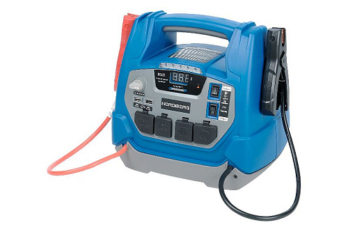 Пусковое устройство аккумуляторное 5/12 В, 1250А, 18 Ач NORDBERG WSA20 Пусковое устройство аккумуляторное 5/12 В, 1250А, 18 Ач NORDBERG WSA20