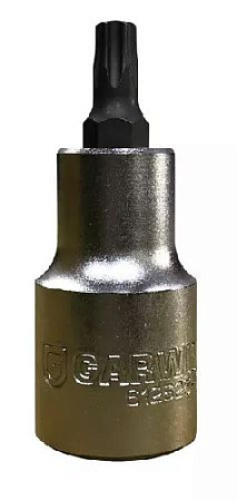 Головка торцевая со вставкой Torx 1/2" T45, 55 мм GARWIN Головка торцевая со вставкой Torx 1/2" T45, 55 мм GARWIN