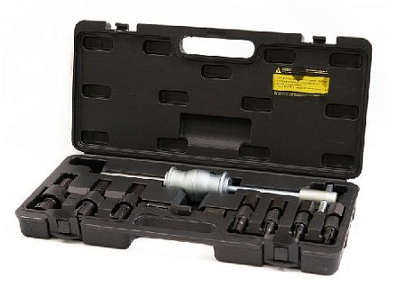 Съемник подшипников цанговый с обратным молотком 10 предм. ROSSVIK Съемник подшипников цанговый с обратным молотком 10 предм. ROSSVIK