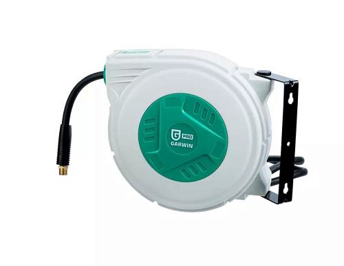 Катушка пневмошланга 12/16 мм, 15 м, 1/2" GARWIN Катушка пневмошланга 12/16 мм, 15 м, 1/2" GARWIN