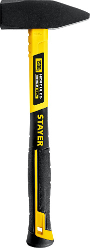 Молоток 1500 гр с фиберглассовой рукояткой STAYER Hercules Молоток 1500 гр с фиберглассовой рукояткой STAYER Hercules