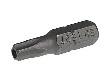 Бита TS 27 L=25 мм (1/4" HEX) пятилучевая с отверстием JTC Бита TS 27 L=25 мм (1/4" HEX) пятилучевая с отверстием JTC