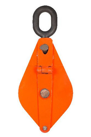 Блок монтажный однорольный с ушком TOR HQG(L) K1-3,2 т с откидной щекой (G) Блок монтажный однорольный с ушком TOR HQG(L) K1-3,2 т с откидной щекой (G)