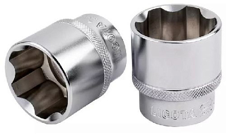 Головка торцевая 1/2" 20 мм, Super Lock CrV Licota Головка торцевая 1/2" 20 мм, Super Lock CrV Licota