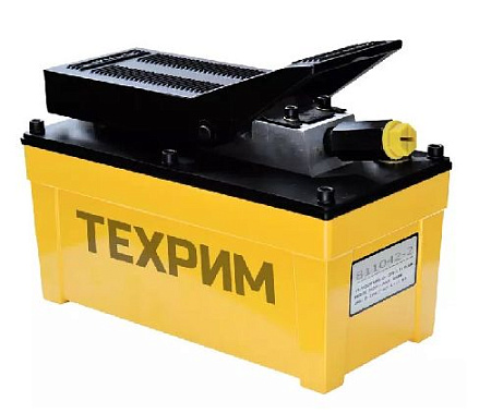 Насос пневмогидравлический с ножным управлением, штуцер 3/8" ТЕХРИМ Насос пневмогидравлический с ножным управлением, штуцер 3/8" ТЕХРИМ