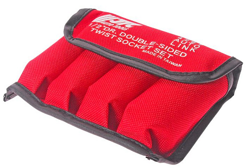 Набор головок для секретных болтов и гаек двухсторонних 17, 19, 21 мм (4 предм.) глубоких JTC Набор головок для секретных болтов и гаек двухсторонних 17, 19, 21 мм (4 предм.) глубоких JTC