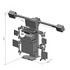 Стенд регулировки углов установки колес Зенит-3D комплектация М2КС (ямный, с консолью) Стенд регулировки углов установки колес Зенит-3D комплектация М2КС (ямный, с консолью)