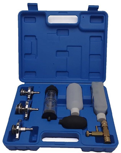 Набор для проверки утечек CO2 в систему охлаждения расширенный CAR-TOOL CT-1175A Набор для проверки утечек CO2 в систему охлаждения расширенный CAR-TOOL CT-1175A