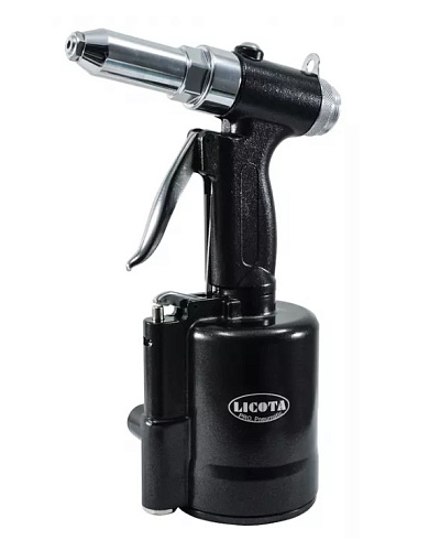 Заклепочник пневмогидравлический 2,4-6,4 мм, ход 14 мм, 15700 Н Licota Заклепочник пневмогидравлический 2,4-6,4 мм, ход 14 мм, 15700 Н Licota