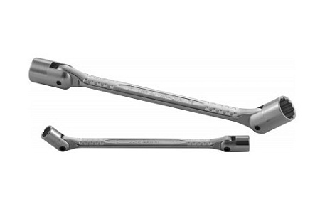 Ключ торцевой карданный (колокольчик) 16*17 мм Jonnesway W43A1617 Ключ торцевой карданный (колокольчик) 16*17 мм Jonnesway W43A1617