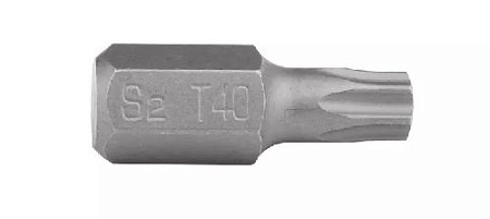 Бита Torx 40 L=30 мм (10 мм HEX) Jonnesway D130T40 Бита Torx 40 L=30 мм (10 мм HEX) Jonnesway D130T40