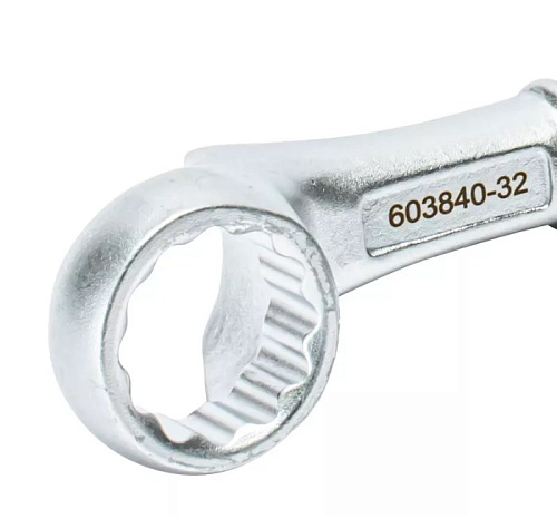 Ключ накидной односторонний 32 изогнутый усиленный GARWIN Ключ накидной односторонний 32 изогнутый усиленный GARWIN