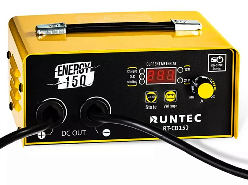 Пуско-зарядное устройство 12/24 В, 150 А, 220В RUNTEC ENERGY 150 Пуско-зарядное устройство 12/24 В, 150 А, 220В RUNTEC ENERGY 150