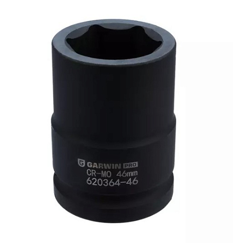 Головка торцевая ударная 1 1/2" 46 мм, 6 гр. GARWIN PRO Головка торцевая ударная 1 1/2" 46 мм, 6 гр. GARWIN PRO