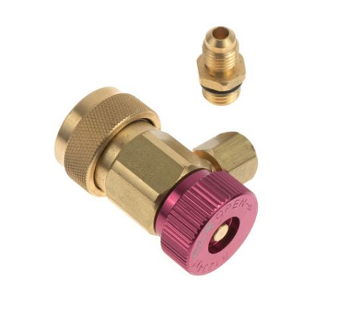 Адаптер манометрического коллектора красный, фреон R1234YF МАСТАК Адаптер манометрического коллектора красный, фреон R1234YF МАСТАК