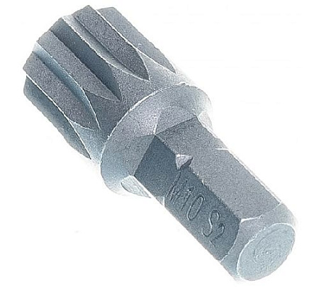 Бита Spline М10 L=25 мм (1/4" HEX) JTC Бита Spline М10 L=25 мм (1/4" HEX) JTC