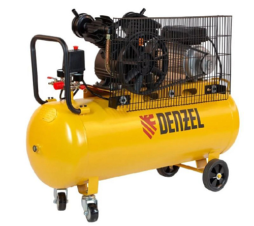 Компрессор масляный ременной 100 л, 2,2 кВт, 370 л/мин, 8 бар, 230 В Denzel BCV2200/100 Компрессор масляный ременной 100 л, 2,2 кВт, 370 л/мин, 8 бар, 230 В Denzel BCV2200/100