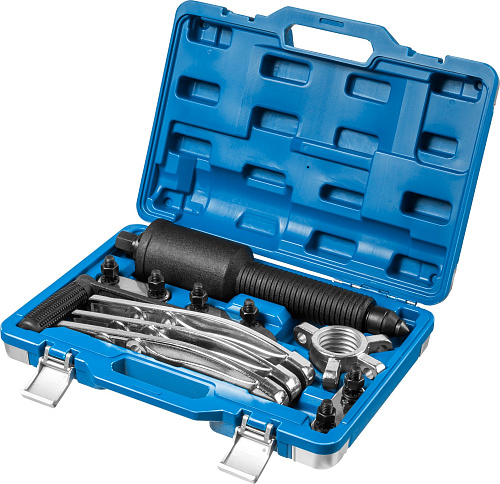 Съемник механический редукторный 2-3-х захватный 10 т ЗУБР Профессионал Съемник механический редукторный 2-3-х захватный 10 т ЗУБР Профессионал