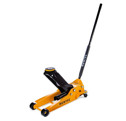 Домкрат подкатной 3,5 т 95-552 мм низкий подхват, усиленный RUNTEC Домкрат подкатной 3,5 т 95-552 мм низкий подхват, усиленный RUNTEC