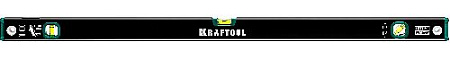Уровень 1500 мм, 3 глазка, точность 0,4 мм/м KRAFTOOL Уровень 1500 мм, 3 глазка, точность 0,4 мм/м KRAFTOOL