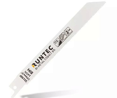 Полотно для сабельной пилы по металлу 150*1,8 мм, S 918 BF BIM (5 шт) RUNTEC Полотно для сабельной пилы по металлу 150*1,8 мм, S 918 BF BIM (5 шт) RUNTEC