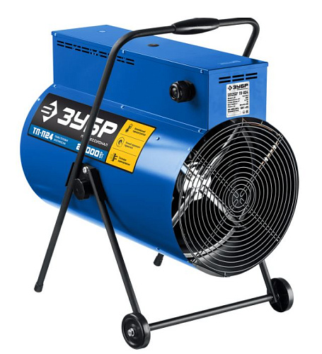 Пушка тепловая электрическая 24 кВт, 380 В ЗУБР Профессионал Пушка тепловая электрическая 24 кВт, 380 В ЗУБР Профессионал