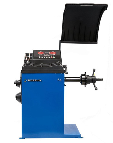 Станок балансировочный эл. линейка, LASER, LED, синий ROSSVIK VT-64 Станок балансировочный эл. линейка, LASER, LED, синий ROSSVIK VT-64