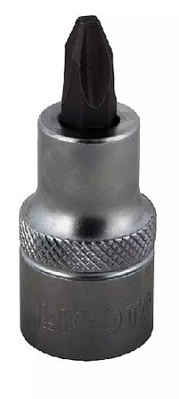 Головка торцевая со вставкой 1/2" PH3, 55 мм Licota Головка торцевая со вставкой 1/2" PH3, 55 мм Licota