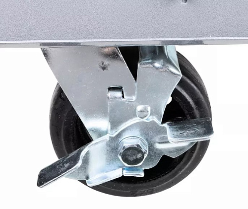 Тележка инструментальная 7 полок, с пластиковой столешницей, карманом, серая LICOTA Тележка инструментальная 7 полок, с пластиковой столешницей, карманом, серая LICOTA