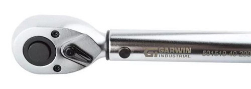 Ключ динамометрический 1/2" 40-200 Нм, двухсторонний цельнометаллический GARWIN Ключ динамометрический 1/2" 40-200 Нм, двухсторонний цельнометаллический GARWIN