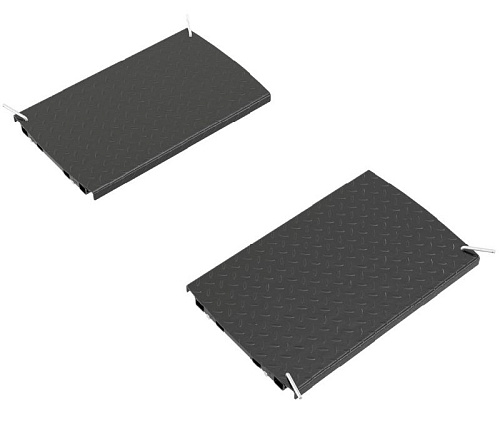 Комплект сдвижных пластин для ямных стендов РУУК, L=800 мм, окрашенные SIVIK Комплект сдвижных пластин для ямных стендов РУУК, L=800 мм, окрашенные SIVIK