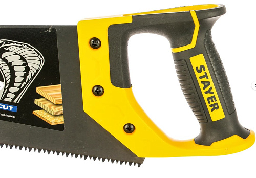 Ножовка по дереву 450 мм, 7 TPI STAYER Cobra 3D Ножовка по дереву 450 мм, 7 TPI STAYER Cobra 3D